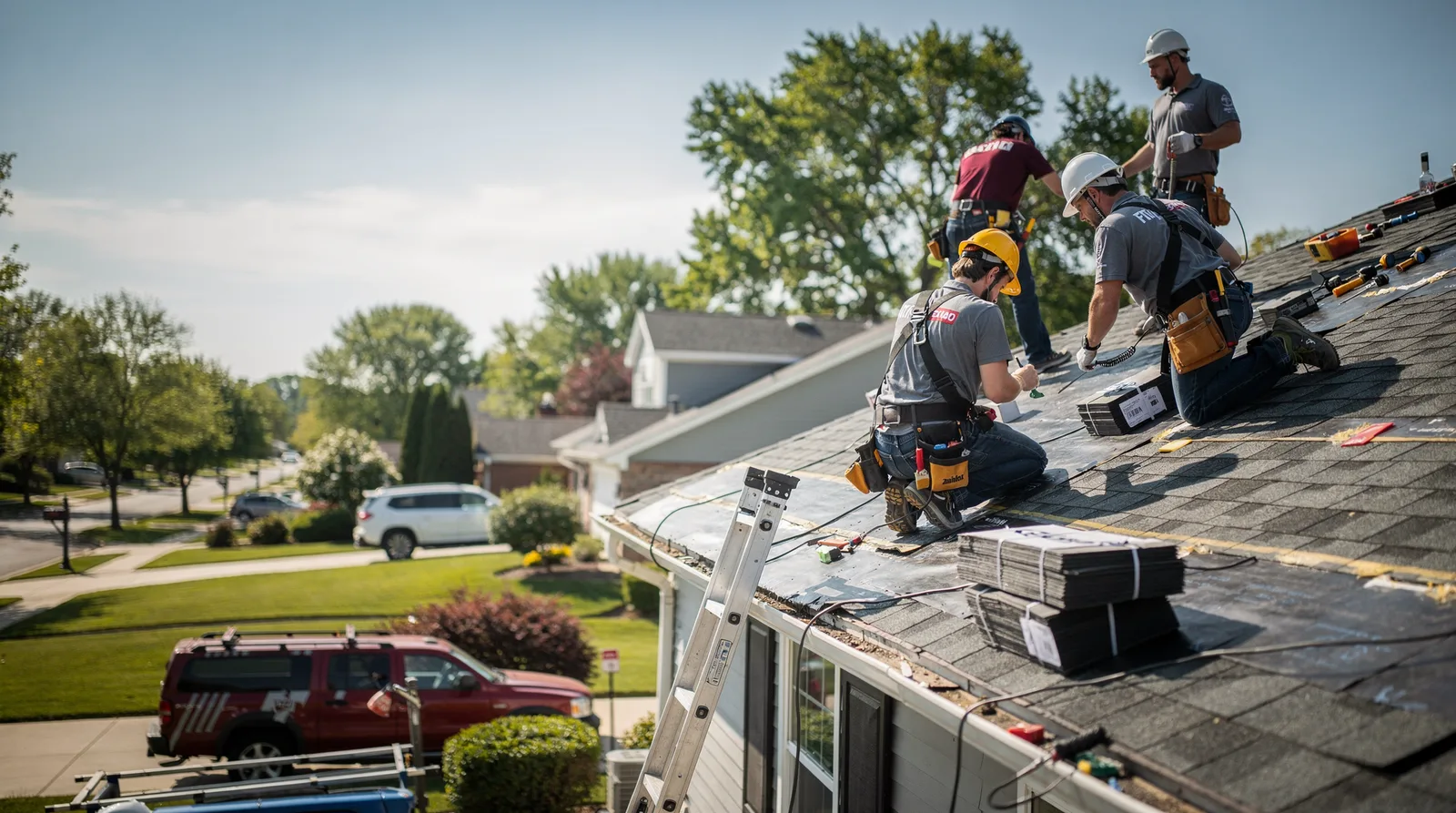 Roof Repair in Laurel, MD around you